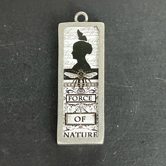 Pick Up Sticks Reversible Charm Pendant Garden Girl-Force of Nature - Picture 6 of 11